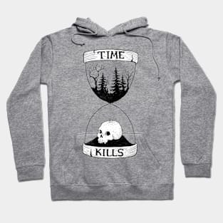 Time kills hourglass Hoodie